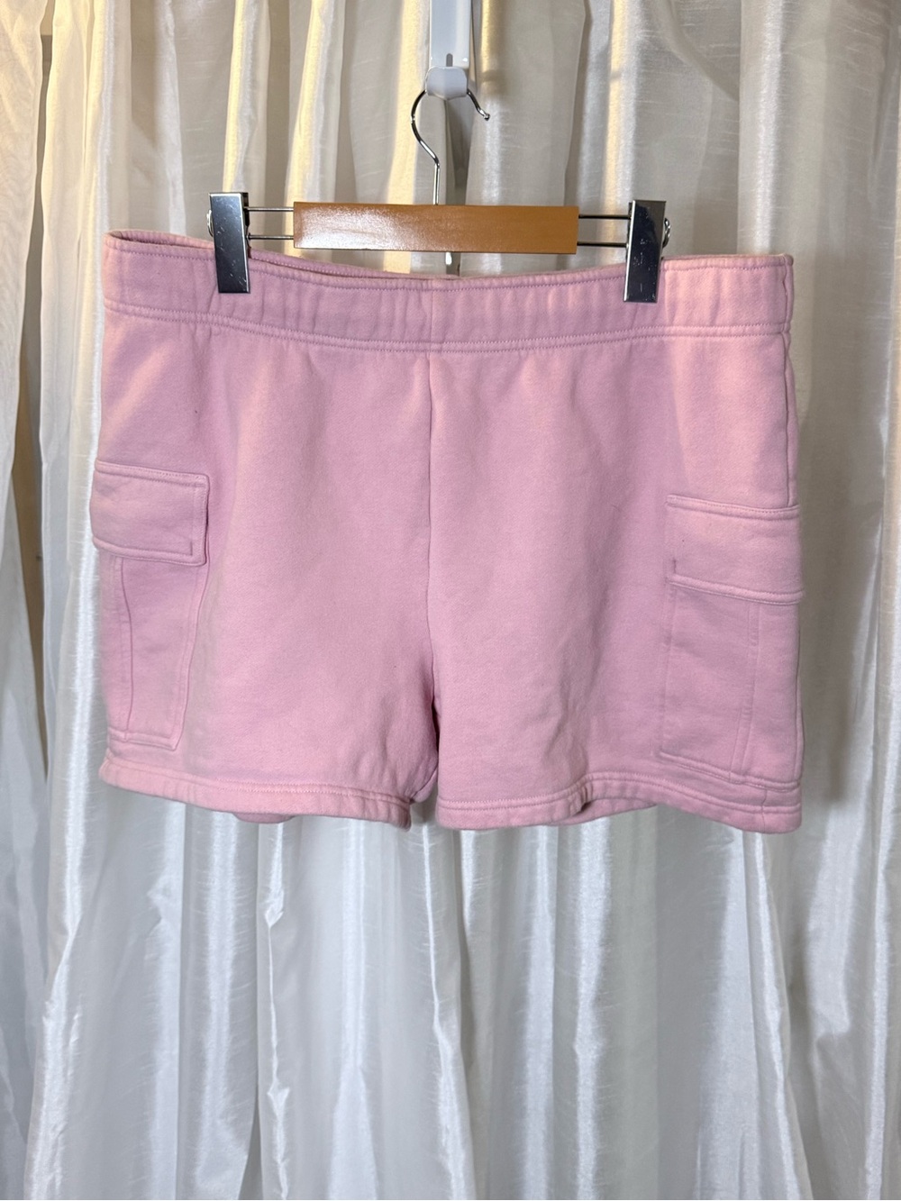 TNA Pink Cargo Pocket Shorts